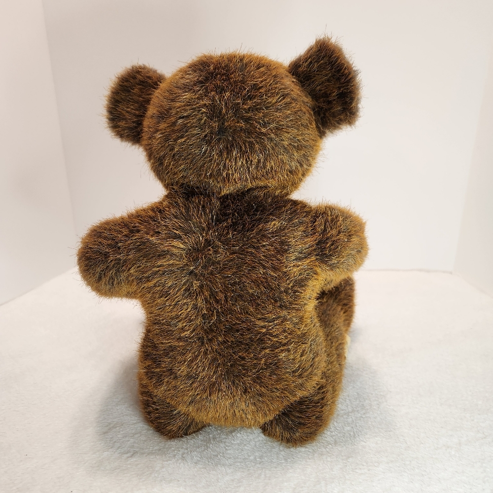 🩵Vintage Little Folk Brown Bear Made In England 1982 G. McBride Tiverton, Devon - Picture 8 of 11